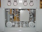 Roller Lubrication Cabinet with (2) Dual Gear Pumps for Cement Mill Rollers